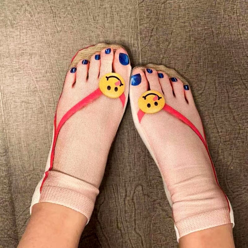 Manicure Print Socks - Image 4