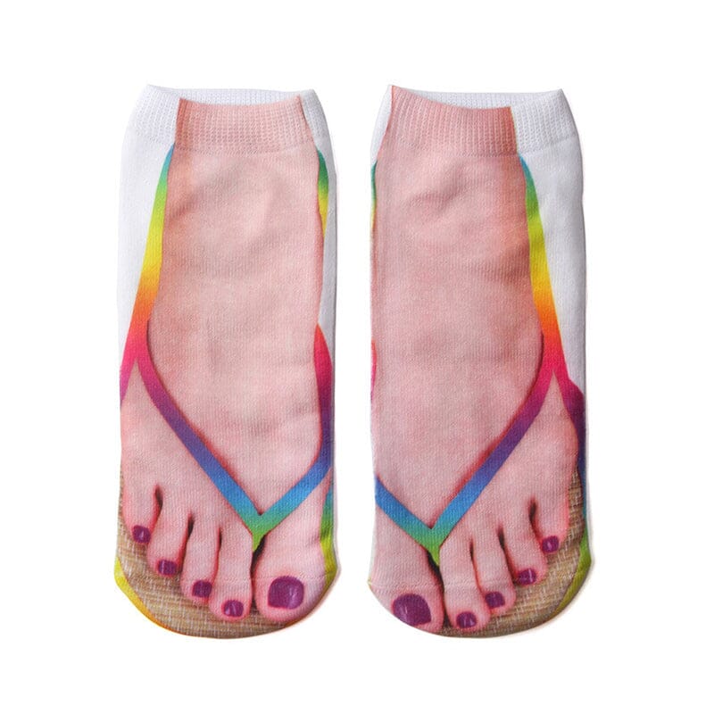 Manicure Print Socks - Image 7