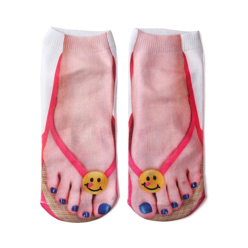 Manicure Print Socks - Image 9