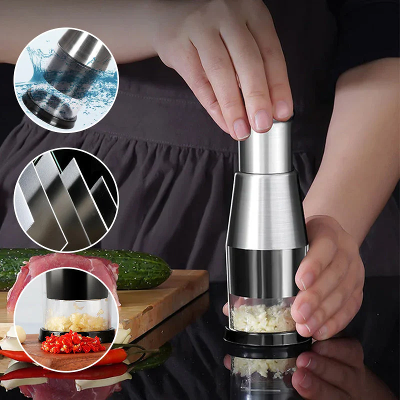 Manual Pressed Garlic Chopper - Image 9