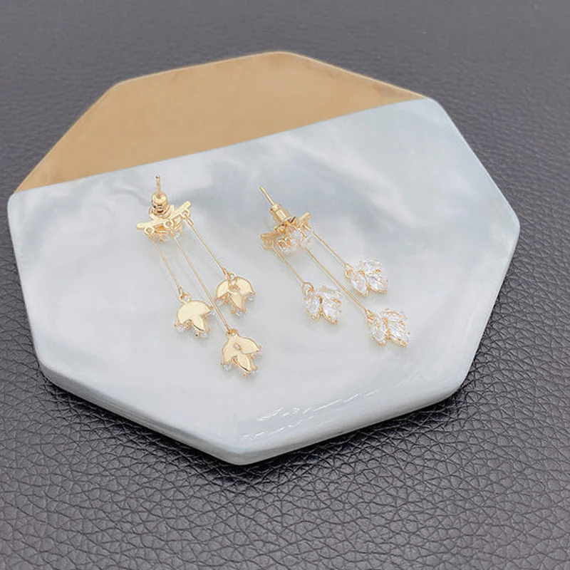 Maple Crystal Earrings - Image 2