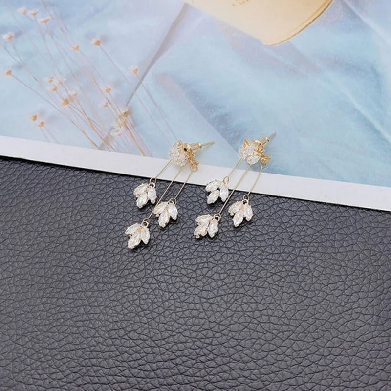Maple Crystal Earrings - Image 7