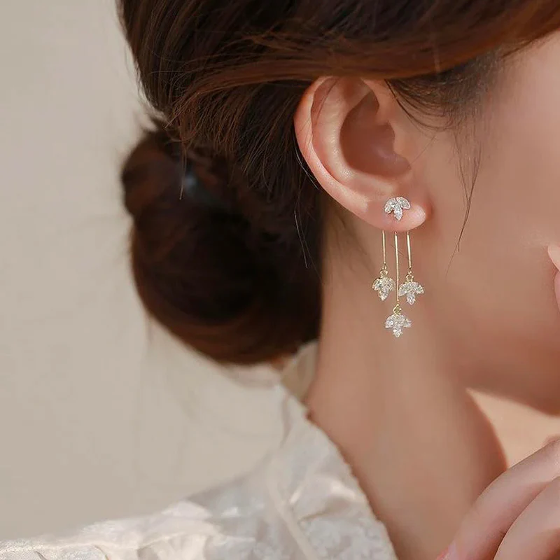 Maple Crystal Earrings - Image 9
