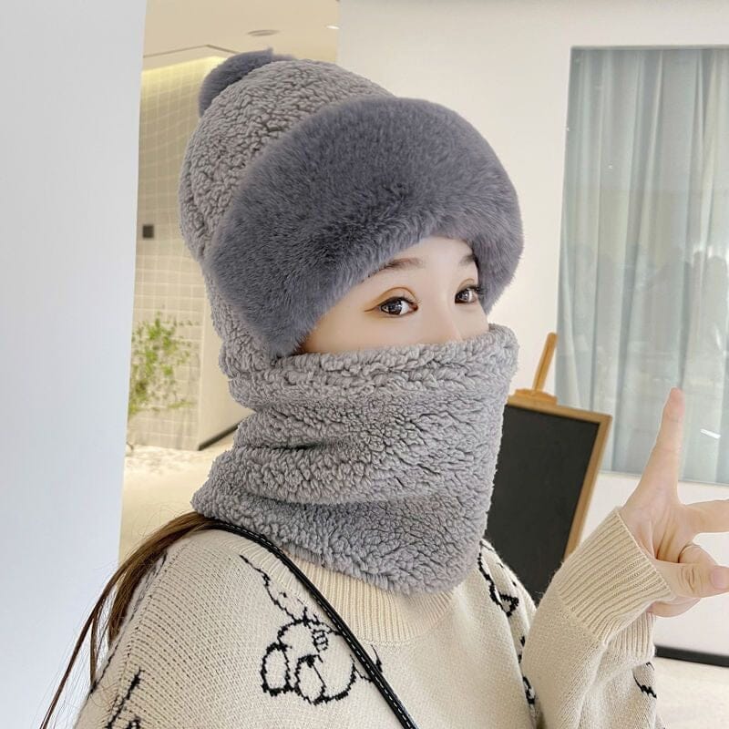 Mask Scarf One Piece Hat - Image 17