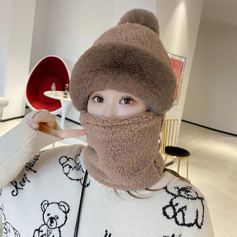 Mask Scarf One Piece Hat - Image 18