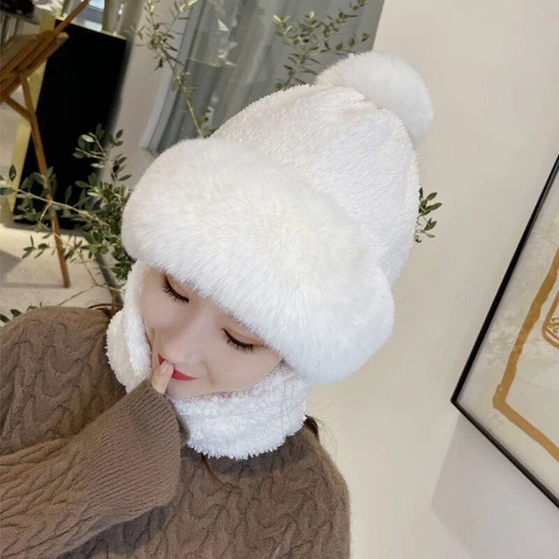 Mask Scarf One Piece Hat - Image 3