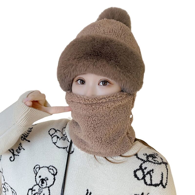 Mask Scarf One Piece Hat - Image 8