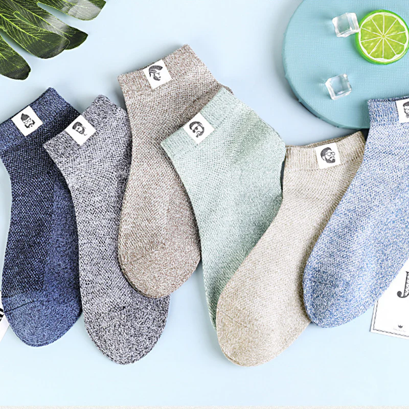 Men‘s Business Breathable Anti-bacterial Deodorant Socks（5PCS） - Image 4