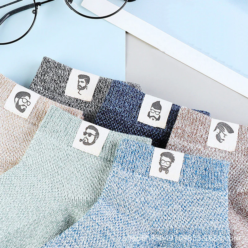 Men‘s Business Breathable Anti-bacterial Deodorant Socks（5PCS） - Image 6