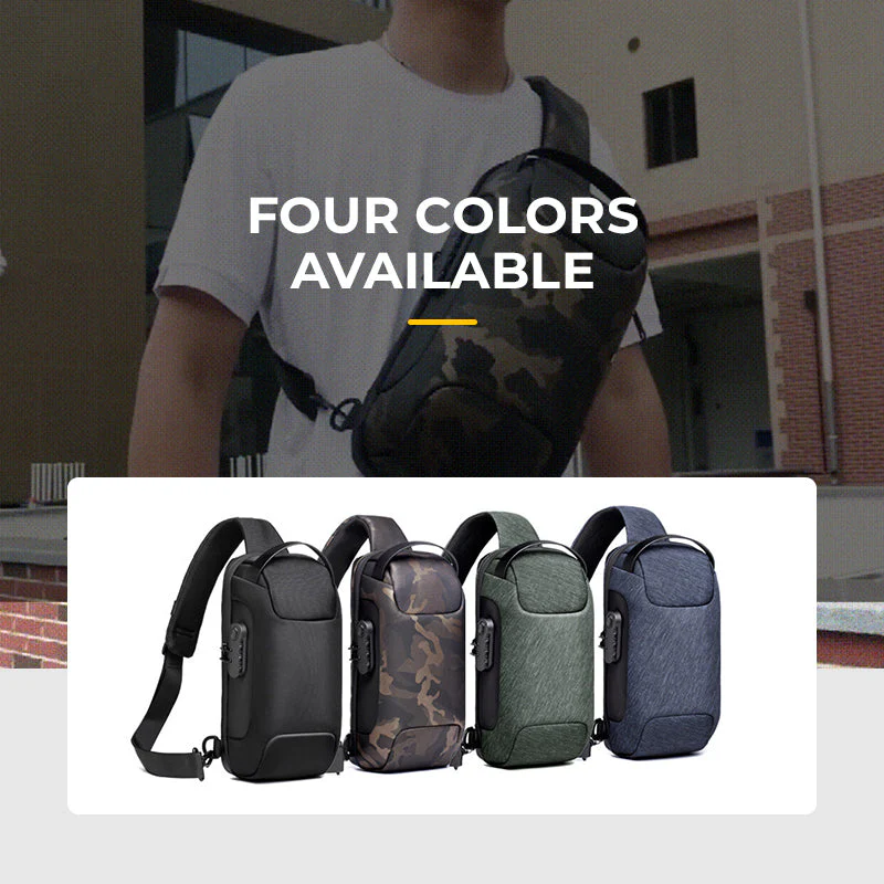 Men's Anti-theft Messenger Bag - Image 2