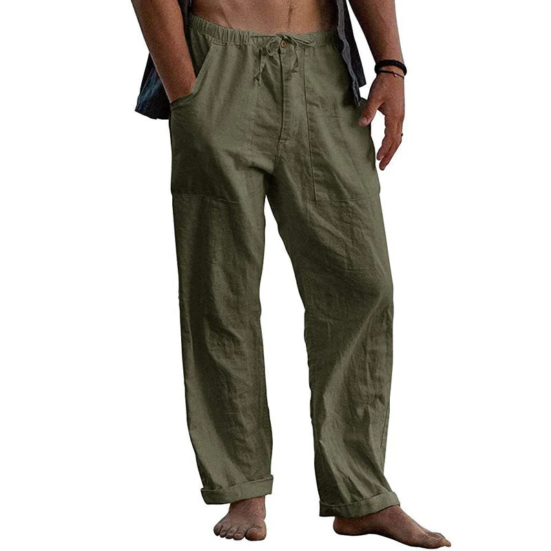 Men's Linen Pants - Image 14