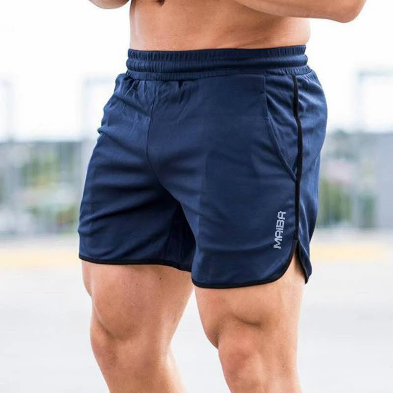 Men's Monogrammed Solid Color Sports Shorts - Image 7