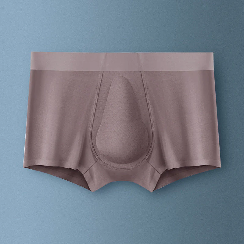 Men's Organic Latex Support Pouch Trunks - Image 11
