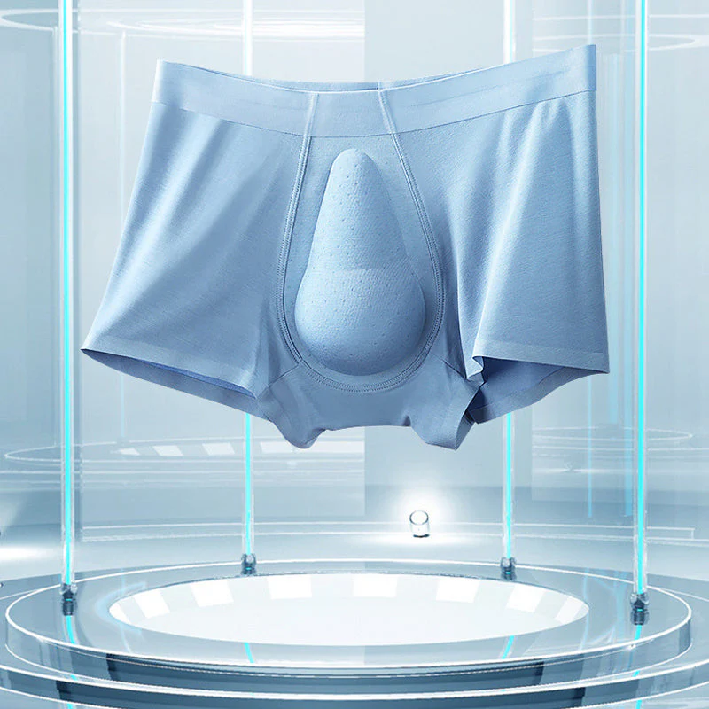 Men's Organic Latex Support Pouch Trunks - Image 2