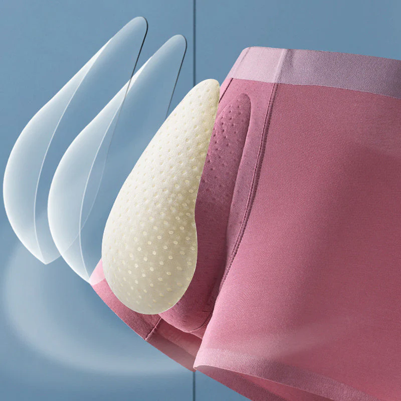Men's Organic Latex Support Pouch Trunks - Image 3