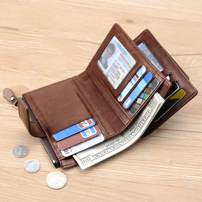 Men's RFID Blocking Bifold Wallet - Image 3