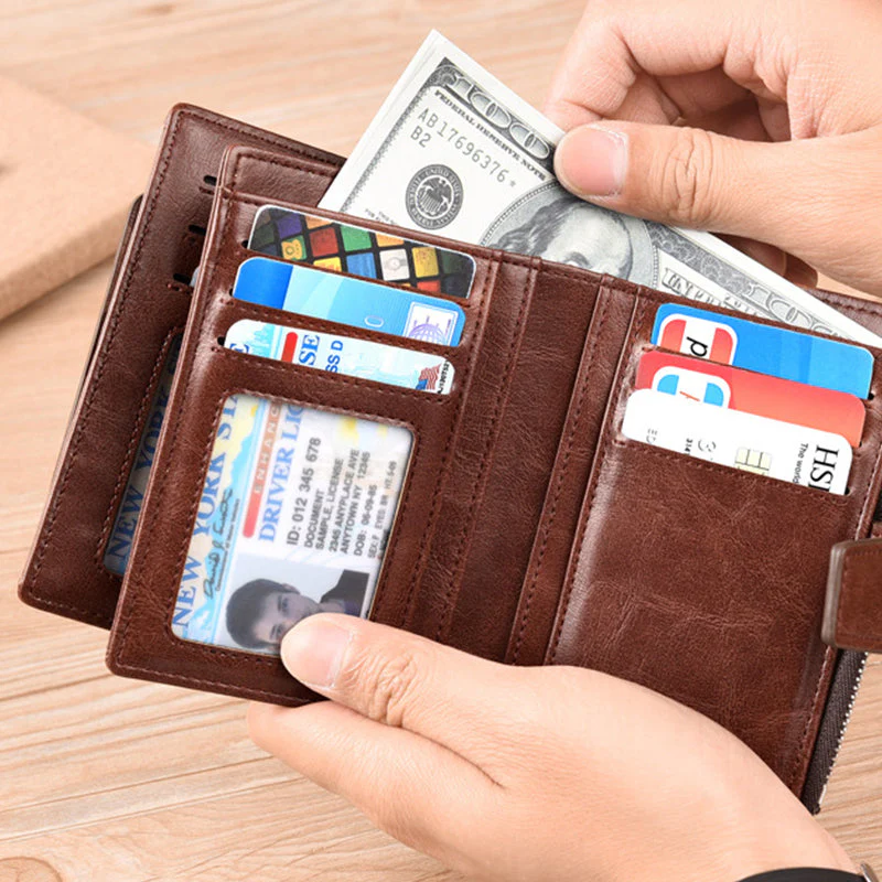 Men's RFID Blocking Bifold Wallet - Image 4
