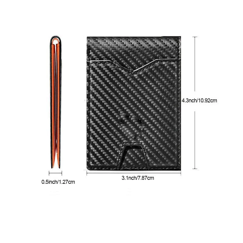 Men's Slim Wallet With RFID Blocking - Image 11