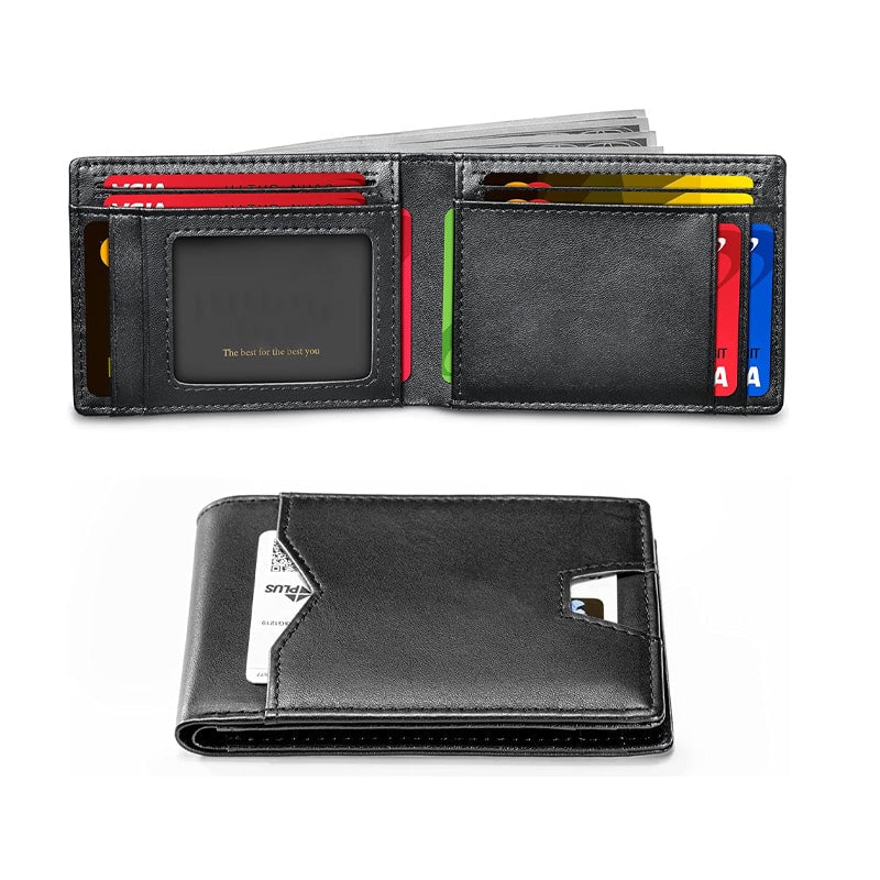 Men's Slim Wallet With RFID Blocking - Image 12