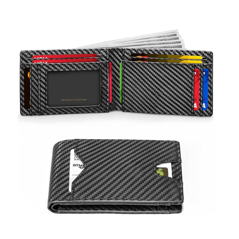 Men's Slim Wallet With RFID Blocking - Image 13