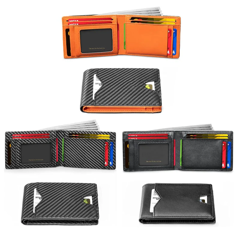 Men's Slim Wallet With RFID Blocking - Image 16
