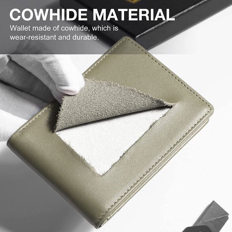 Men's Slim Wallet With RFID Blocking - Image 8