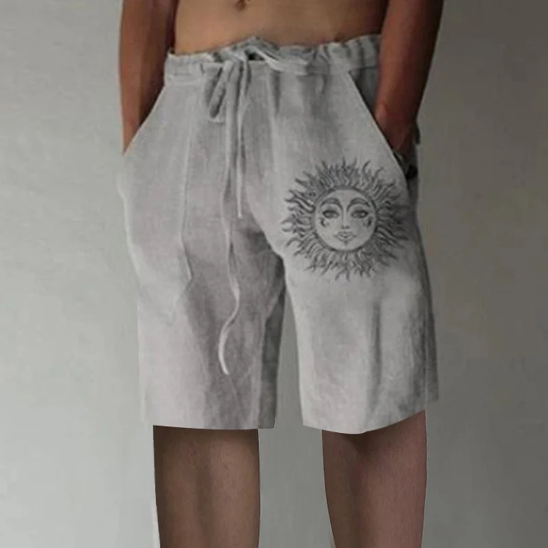 Men's Stretch Drawstring Straight Shorts - Image 4