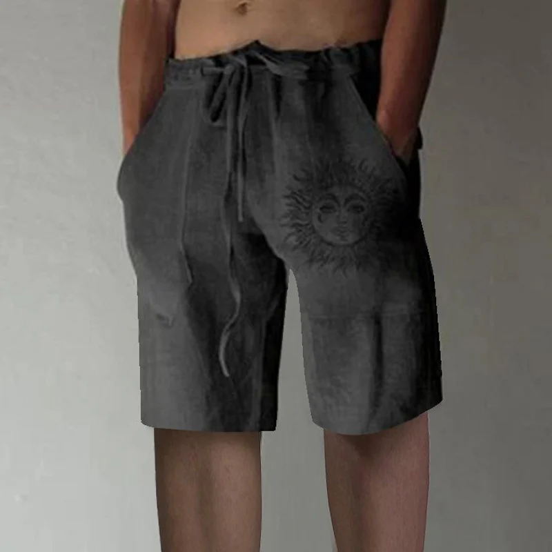 Men's Stretch Drawstring Straight Shorts - Image 8