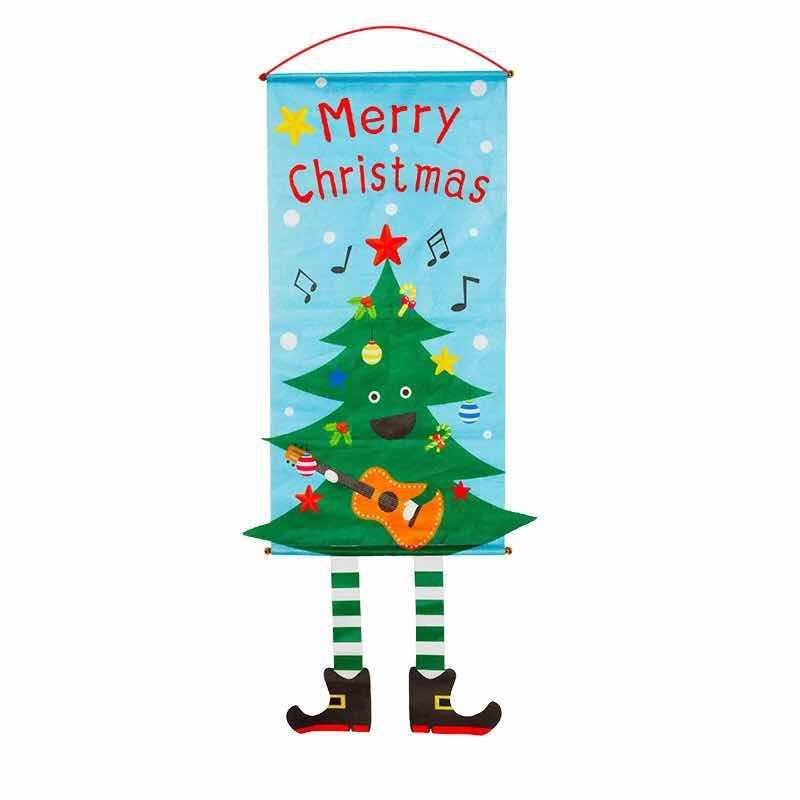 Merry Christmas Door Banner Hanging Ornament - Image 10
