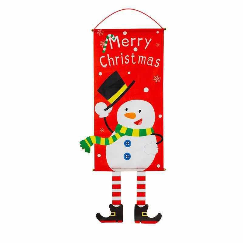 Merry Christmas Door Banner Hanging Ornament - Image 12