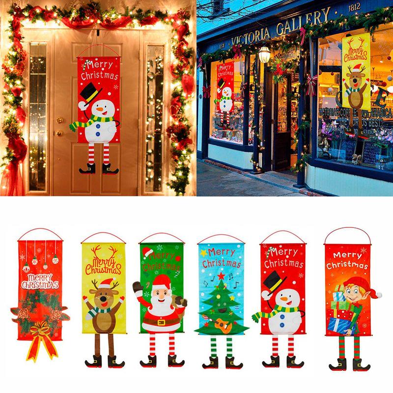 Merry Christmas Door Banner Hanging Ornament - Image 6