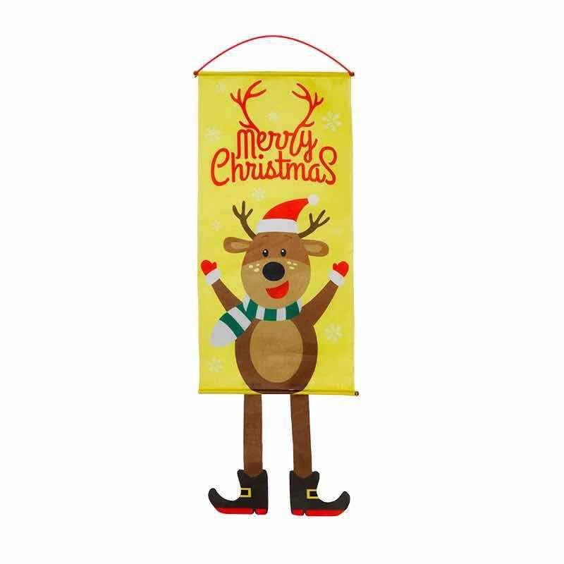 Merry Christmas Door Banner Hanging Ornament - Image 8
