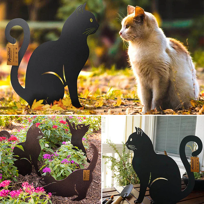Metal Cat Decoration - Image 10