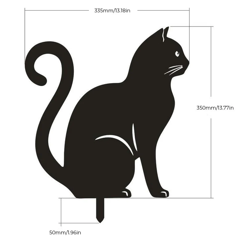 Metal Cat Decoration - Image 13
