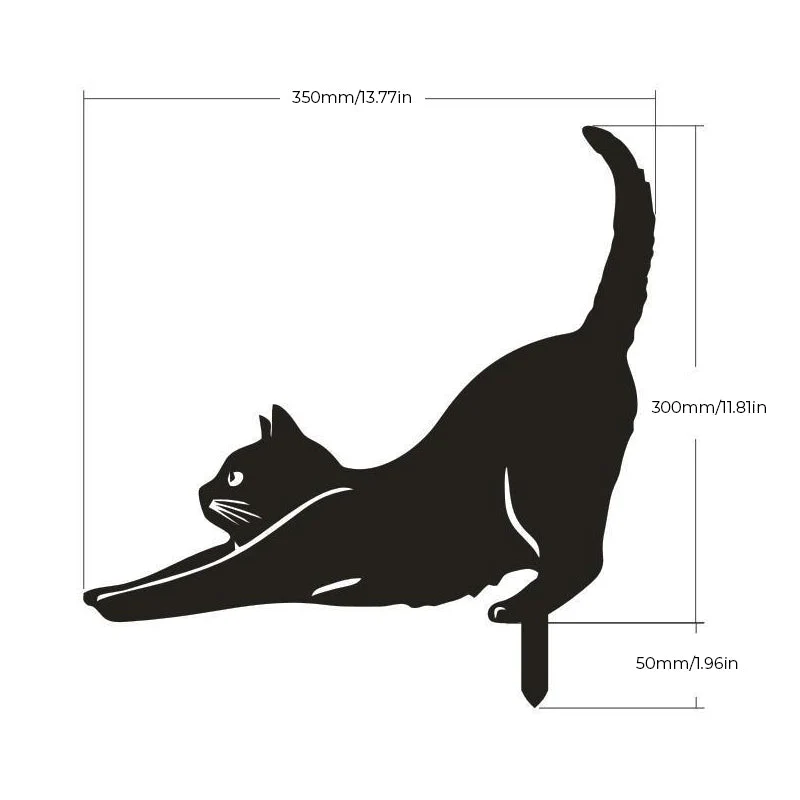 Metal Cat Decoration - Image 14