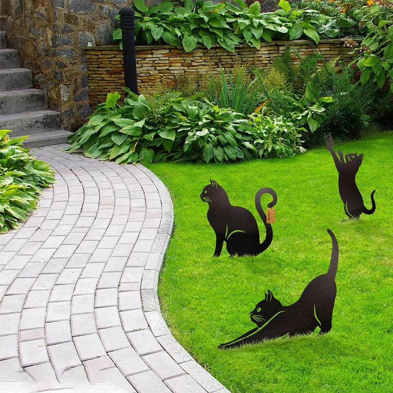 Metal Cat Decoration - Image 3