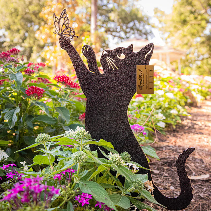 Metal Cat Decoration - Image 4