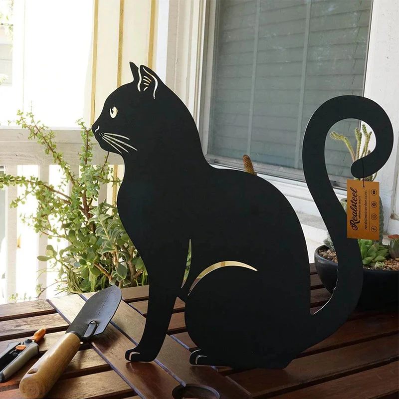 Metal Cat Decoration - Image 5