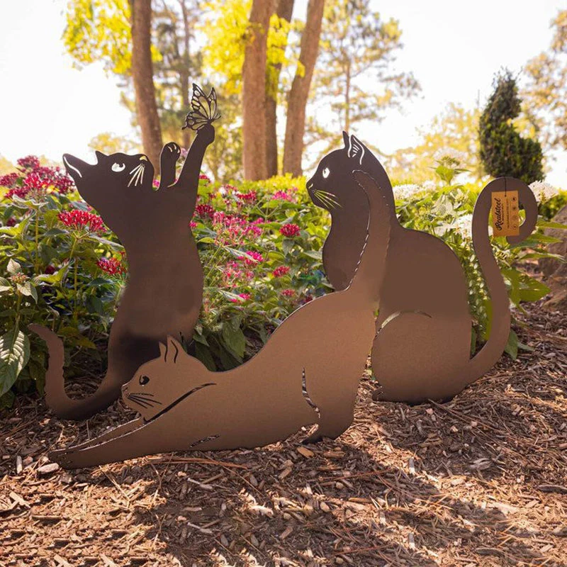 Metal Cat Decoration - Image 7