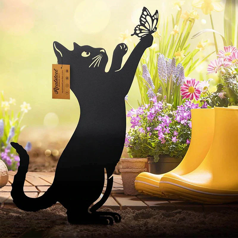 Metal Cat Decoration - Image 8