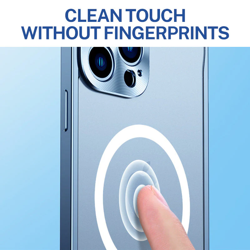 Metal Frame Magnetic Charging Case For iPhone - Image 3