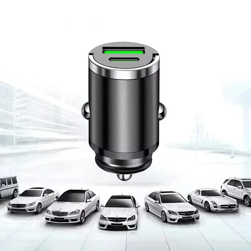 Metal Pull-Ring Invisible Fast Car Charger - Image 12