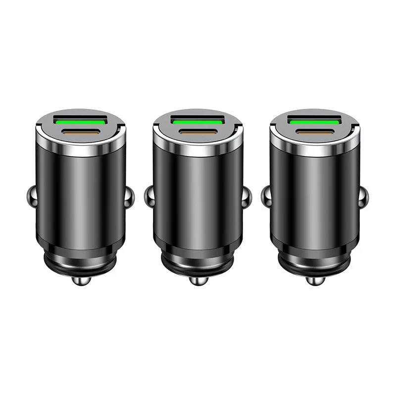 Metal Pull-Ring Invisible Fast Car Charger - Image 16