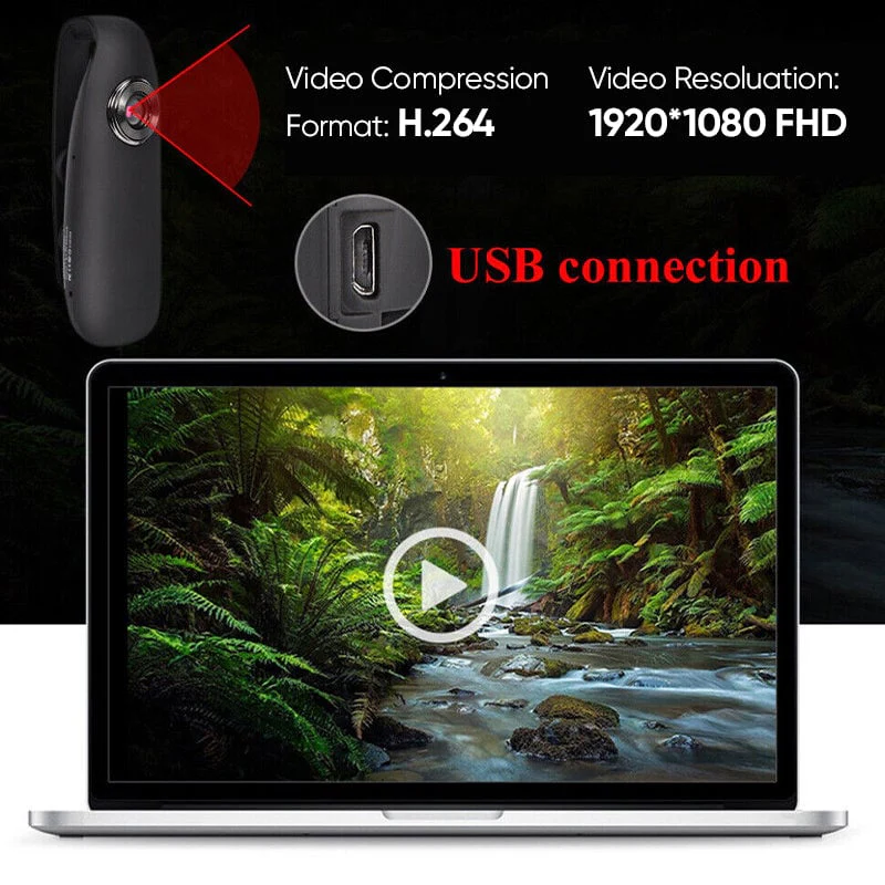 Mini 1080P Video Camera - Image 7