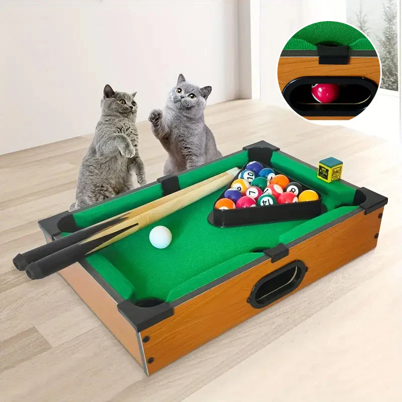 Mini Billiards Table Interactive Cat Toy For Household - Image 10