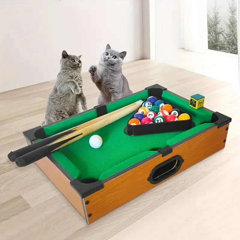 Mini Billiards Table Interactive Cat Toy For Household - Image 3