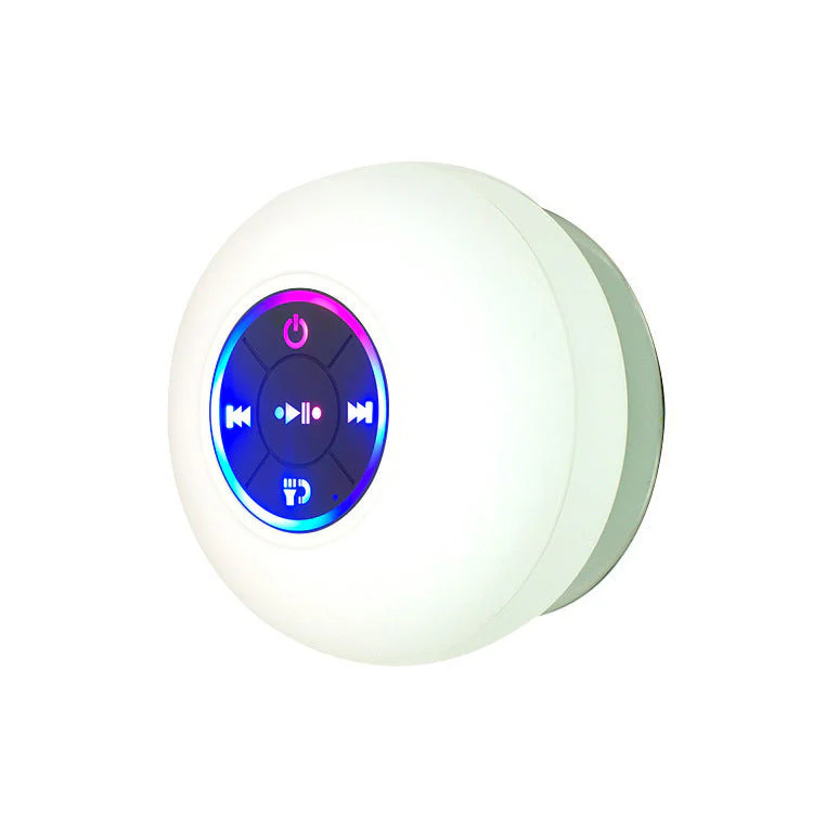 Mini Bluetooth Shower Speaker With Led Light - Image 14