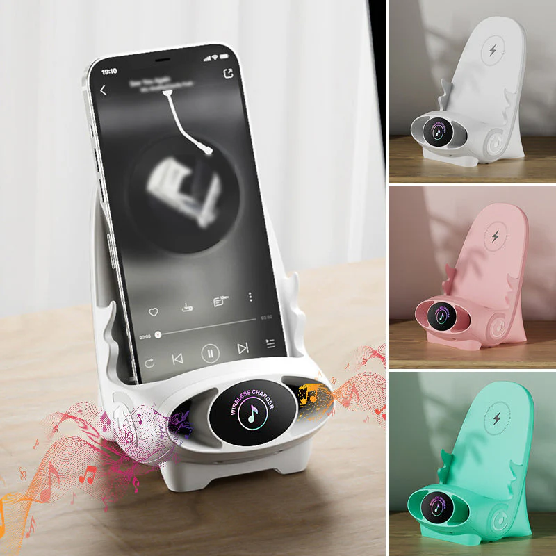 Mini Wireless Fast Charger Phone Holder - Image 3