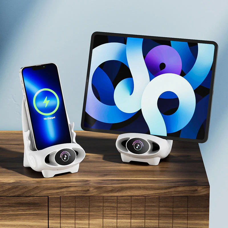 Mini Wireless Fast Charger Phone Holder - Image 5