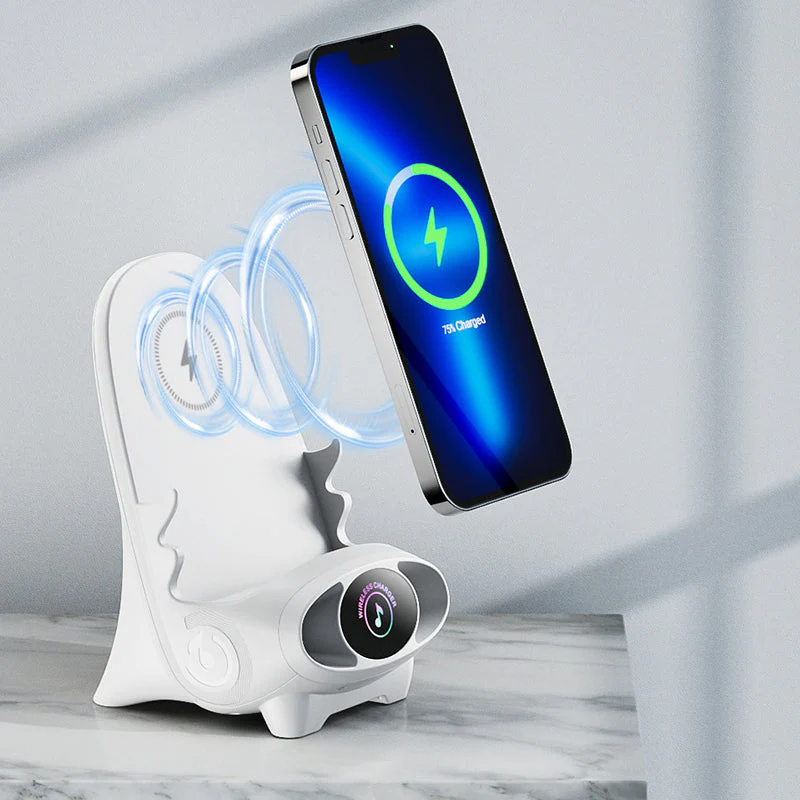 Mini Wireless Fast Charger Phone Holder - Image 6